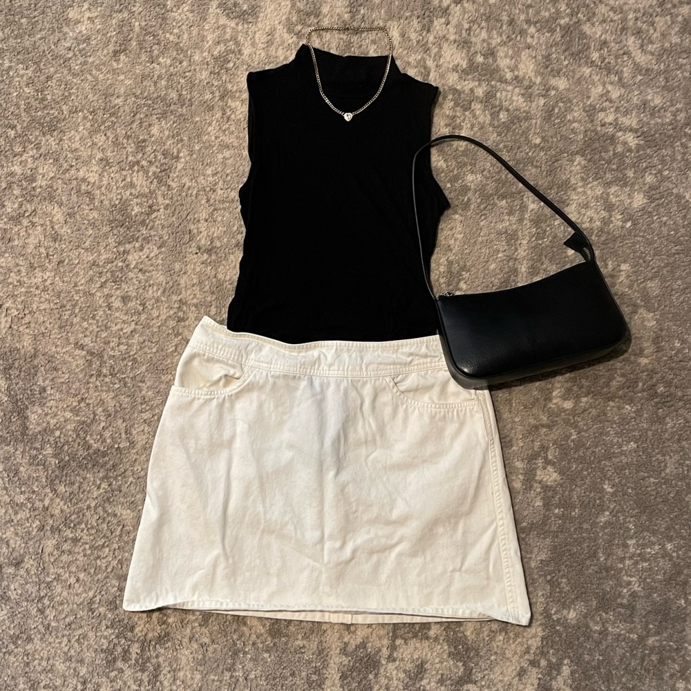 Vintage White Skirt